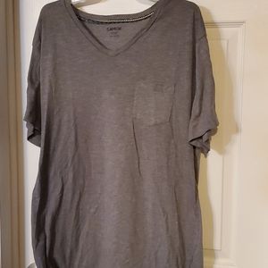 Carbon XXL grey pocket tee